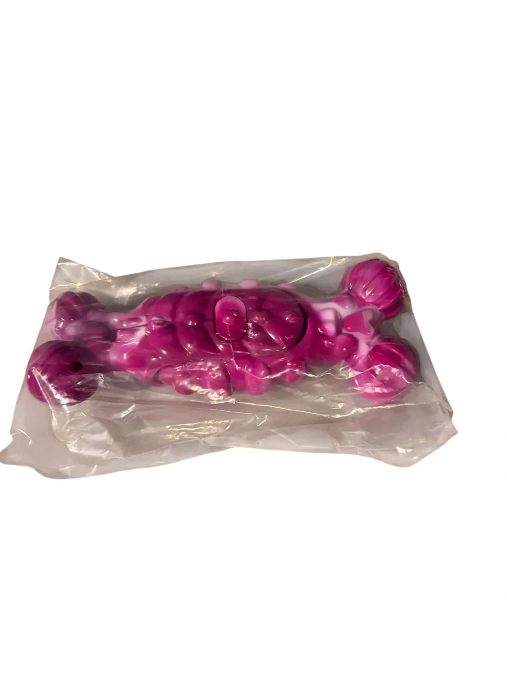 NWT- pink dog toy